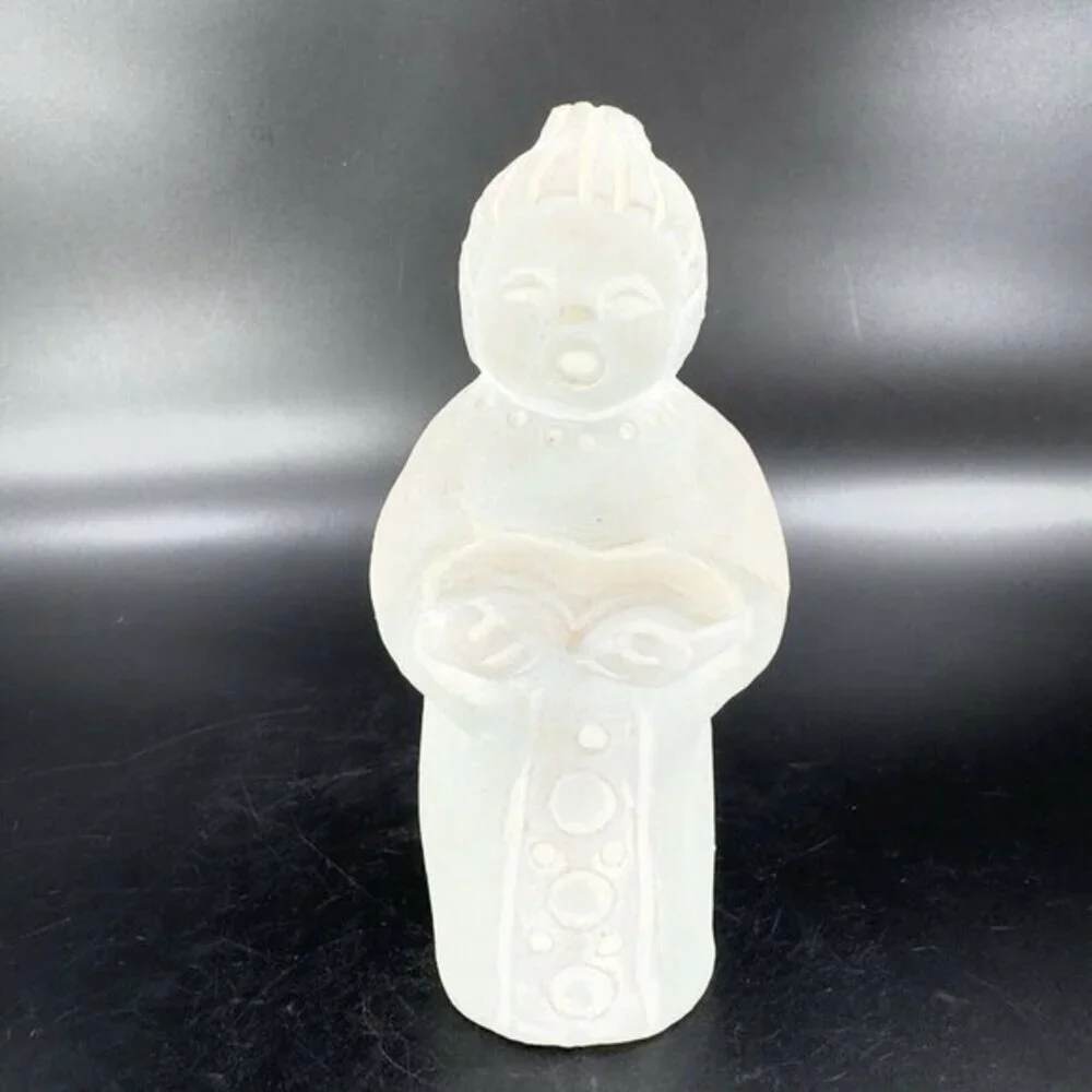 1987 Isabel Bloom Angel Sculpture Figurine Angel Reading A Book Signed USA‎ VTG
